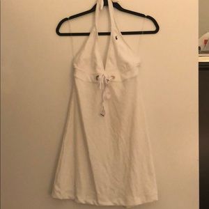 Never worn polo swimsuit halter top cover up!